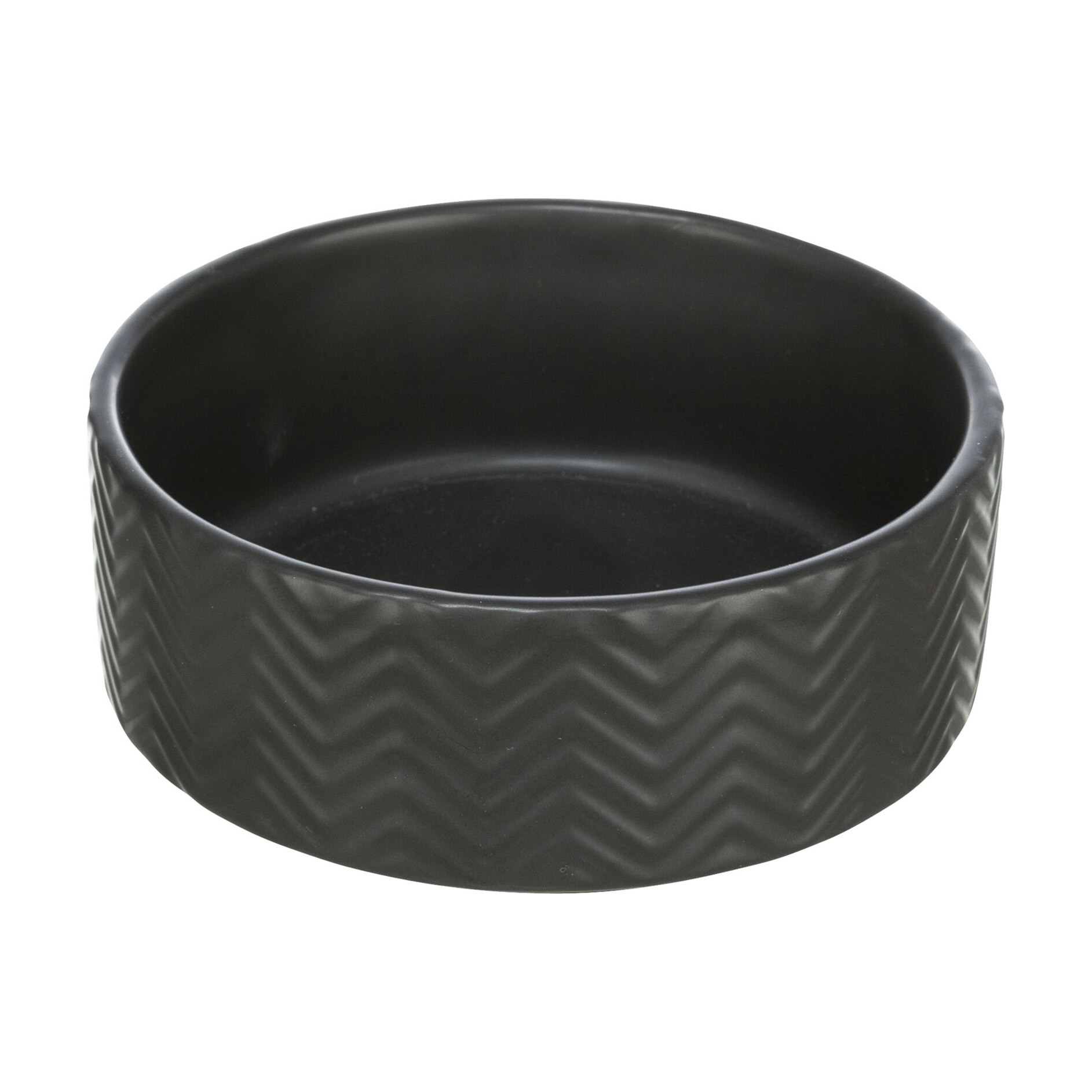 Миска для собак Trixie Ceramic Bowl керамічна, чорна, 13 см, 400 мл